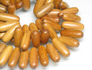 TOKO-BEADS PW301-70N Wooden bead (strand) 20mm PW301-70N ウッドビーズ（連） 20mm Asian bead & African bead  Handmade,Lampeork,bead,asia,india,ethnic,parts,accessory,beads とんぼ玉,ビーズ,トンボ玉,アジア,インド,エスニック,手作り,パーツ,アクセサリー