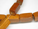 TOKO-BEADS PW301-74N Wooden bead (strand) 7mm PW301-74N ウッドビーズ（連） 7mm Asian bead & African bead  Handmade,Lampeork,bead,asia,india,ethnic,parts,accessory,beads とんぼ玉,ビーズ,トンボ玉,アジア,インド,エスニック,手作り,パーツ,アクセサリー