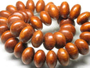 TOKO-BEADS PW301-24N Wooden bead (strand) 15~16mm PW301-24N ウッドビーズ（連） 15~16mm Asian bead & African bead  Handmade,Lampeork,bead,asia,india,ethnic,parts,accessory,beads とんぼ玉,ビーズ,トンボ玉,アジア,インド,エスニック,手作り,パーツ,アクセサリー