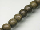 TOKO-BEADS PW302-04N Wooden bead (strand) 10.5mm PW302-04N ウッドビーズ（連） 10.5mm Asian bead & African bead  Handmade,Lampeork,bead,asia,india,ethnic,parts,accessory,beads とんぼ玉,ビーズ,トンボ玉,アジア,インド,エスニック,手作り,パーツ,アクセサリー