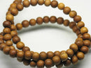 TOKO-BEADS PW303-02N Wooden bead (strand) 5.5mm PW303-02N ウッドビーズ（連） 5.5mm Asian bead & African bead  Handmade,Lampeork,bead,asia,india,ethnic,parts,accessory,beads とんぼ玉,ビーズ,トンボ玉,アジア,インド,エスニック,手作り,パーツ,アクセサリー