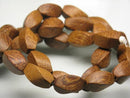 TOKO-BEADS PW303-07N Wooden bead (strand) 8mm PW303-07N ウッドビーズ（連） 8mm Asian bead & African bead  Handmade,Lampeork,bead,asia,india,ethnic,parts,accessory,beads とんぼ玉,ビーズ,トンボ玉,アジア,インド,エスニック,手作り,パーツ,アクセサリー