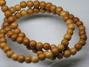 TOKO-BEADS PW304-02N Wooden bead (strand) 5.5mm PW304-02N ウッドビーズ（連） 5.5mm Asian bead & African bead  Handmade,Lampeork,bead,asia,india,ethnic,parts,accessory,beads とんぼ玉,ビーズ,トンボ玉,アジア,インド,エスニック,手作り,パーツ,アクセサリー