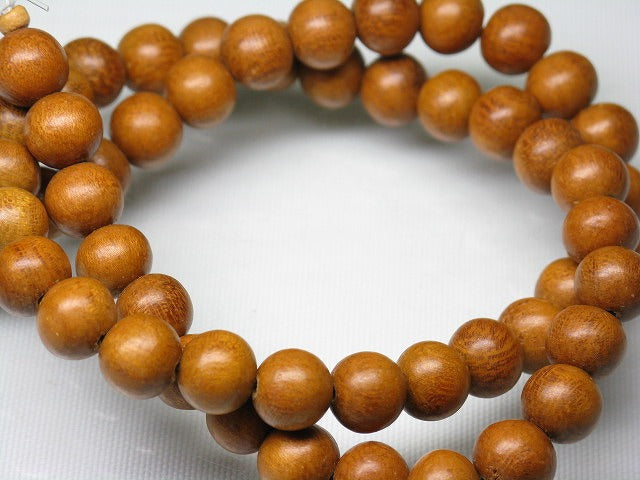 TOKO-BEADS PW304-04N Wooden bead (strand) 8.5mm PW304-04N ウッドビーズ（連） 8.5mm Asian bead & African bead  Handmade,Lampeork,bead,asia,india,ethnic,parts,accessory,beads とんぼ玉,ビーズ,トンボ玉,アジア,インド,エスニック,手作り,パーツ,アクセサリー