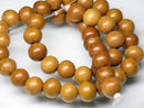 TOKO-BEADS PW304-05N Wooden bead (strand) 10mm PW304-05N ウッドビーズ（連） 10mm Asian bead & African bead  Handmade,Lampeork,bead,asia,india,ethnic,parts,accessory,beads とんぼ玉,ビーズ,トンボ玉,アジア,インド,エスニック,手作り,パーツ,アクセサリー