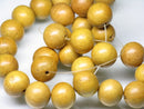 TOKO-BEADS PW304-07N Wooden bead (strand) 16mm PW304-07N ウッドビーズ（連） 16mm Asian bead & African bead  Handmade,Lampeork,bead,asia,india,ethnic,parts,accessory,beads とんぼ玉,ビーズ,トンボ玉,アジア,インド,エスニック,手作り,パーツ,アクセサリー