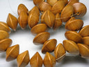 TOKO-BEADS PW304-14N Wooden bead (strand) 19~20mm PW304-14N ウッドビーズ（連） 19~20mm Asian bead & African bead  Handmade,Lampeork,bead,asia,india,ethnic,parts,accessory,beads とんぼ玉,ビーズ,トンボ玉,アジア,インド,エスニック,手作り,パーツ,アクセサリー