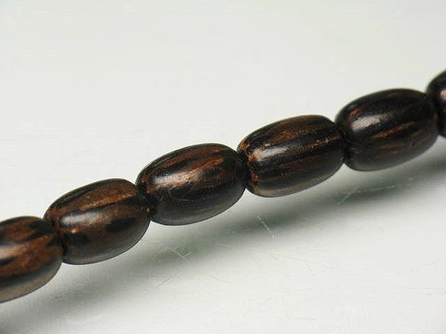 TOKO-BEADS PW305-19N Palm wood bead (strand) 6mm PW305-19N ココナッツビーズ（連） 6mm Asian bead & African bead  Handmade,Lampeork,bead,asia,india,ethnic,parts,accessory,beads とんぼ玉,ビーズ,トンボ玉,アジア,インド,エスニック,手作り,パーツ,アクセサリー