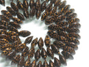 TOKO-BEADS PW305-31N Palm wood bead (strand) 10mm PW305-31N ココナッツビーズ（連） 10mm Asian bead & African bead  Handmade,Lampeork,bead,asia,india,ethnic,parts,accessory,beads とんぼ玉,ビーズ,トンボ玉,アジア,インド,エスニック,手作り,パーツ,アクセサリー