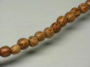 TOKO-BEADS PW306-01N Palm wood bead (strand) 5.5mm PW306-01N ココナッツビーズ（連） 5.5mm Asian bead & African bead  Handmade,Lampeork,bead,asia,india,ethnic,parts,accessory,beads とんぼ玉,ビーズ,トンボ玉,アジア,インド,エスニック,手作り,パーツ,アクセサリー