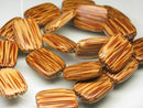 TOKO-BEADS PW306-23N Wooden bead (strand) 15mm PW306-23N ウッドビーズ（連） 15mm Asian bead & African bead  Handmade,Lampeork,bead,asia,india,ethnic,parts,accessory,beads とんぼ玉,ビーズ,トンボ玉,アジア,インド,エスニック,手作り,パーツ,アクセサリー