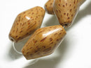 TOKO-BEADS PW306-38N Wooden bead (strand) 16~17mm PW306-38N ウッドビーズ（連） 16~17mm Asian bead & African bead  Handmade,Lampeork,bead,asia,india,ethnic,parts,accessory,beads とんぼ玉,ビーズ,トンボ玉,アジア,インド,エスニック,手作り,パーツ,アクセサリー