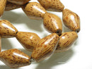 TOKO-BEADS PW306-38N Wooden bead (strand) 16~17mm PW306-38N ウッドビーズ（連） 16~17mm Asian bead & African bead  Handmade,Lampeork,bead,asia,india,ethnic,parts,accessory,beads とんぼ玉,ビーズ,トンボ玉,アジア,インド,エスニック,手作り,パーツ,アクセサリー