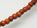 TOKO-BEADS PW307-02N Wooden bead (strand) 4.5mm PW307-02N ウッドビーズ（連） 4.5mm Asian bead & African bead  Handmade,Lampeork,bead,asia,india,ethnic,parts,accessory,beads とんぼ玉,ビーズ,トンボ玉,アジア,インド,エスニック,手作り,パーツ,アクセサリー