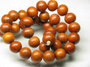TOKO-BEADS PW307-06N Wooden bead (strand) 12mm PW307-06N ウッドビーズ（連） 12mm Asian bead & African bead  Handmade,Lampeork,bead,asia,india,ethnic,parts,accessory,beads とんぼ玉,ビーズ,トンボ玉,アジア,インド,エスニック,手作り,パーツ,アクセサリー