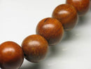 TOKO-BEADS PW307-07N Wooden bead (strand) 15mm PW307-07N ウッドビーズ（連） 15mm Asian bead & African bead  Handmade,Lampeork,bead,asia,india,ethnic,parts,accessory,beads とんぼ玉,ビーズ,トンボ玉,アジア,インド,エスニック,手作り,パーツ,アクセサリー