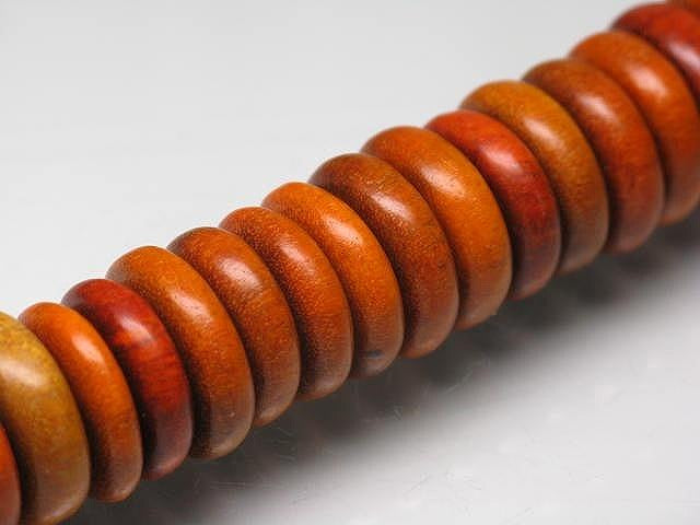 TOKO-BEADS PW307-11N Wooden bead (strand) 15~17mm PW307-11N ウッドビーズ（連） 15~17mm Asian bead & African bead  Handmade,Lampeork,bead,asia,india,ethnic,parts,accessory,beads とんぼ玉,ビーズ,トンボ玉,アジア,インド,エスニック,手作り,パーツ,アクセサリー