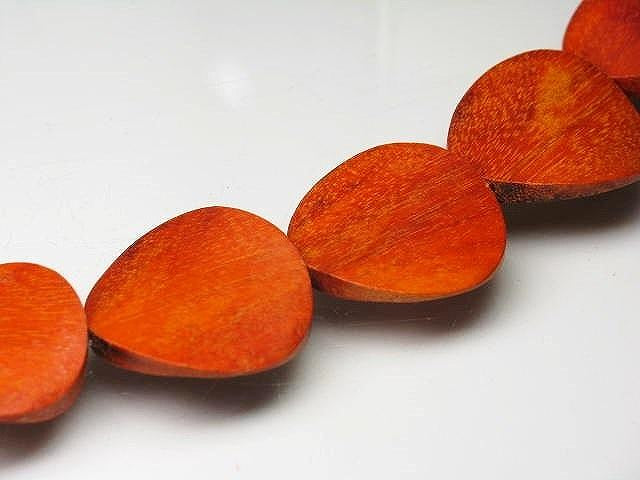 TOKO-BEADS PW307-12N Wooden bead (strand) 25mm PW307-12N ウッドビーズ（連） 25mm Asian bead & African bead  Handmade,Lampeork,bead,asia,india,ethnic,parts,accessory,beads とんぼ玉,ビーズ,トンボ玉,アジア,インド,エスニック,手作り,パーツ,アクセサリー