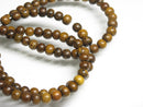 TOKO-BEADS PW308-02N Wooden bead (strand) 5mm PW308-02N ウッドビーズ（連） 5mm Asian bead & African bead  Handmade,Lampeork,bead,asia,india,ethnic,parts,accessory,beads とんぼ玉,ビーズ,トンボ玉,アジア,インド,エスニック,手作り,パーツ,アクセサリー