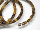 TOKO-BEADS PW308-11N Wooden bead (strand) 3.5~4mm PW308-11N ウッドビーズ（連） 3.5~4mm Asian bead & African bead  Handmade,Lampeork,bead,asia,india,ethnic,parts,accessory,beads とんぼ玉,ビーズ,トンボ玉,アジア,インド,エスニック,手作り,パーツ,アクセサリー