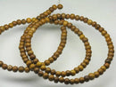 TOKO-BEADS PW308-17N Wooden bead (strand) 3mm PW308-17N ウッドビーズ（連） 3mm Asian bead & African bead  Handmade,Lampeork,bead,asia,india,ethnic,parts,accessory,beads とんぼ玉,ビーズ,トンボ玉,アジア,インド,エスニック,手作り,パーツ,アクセサリー