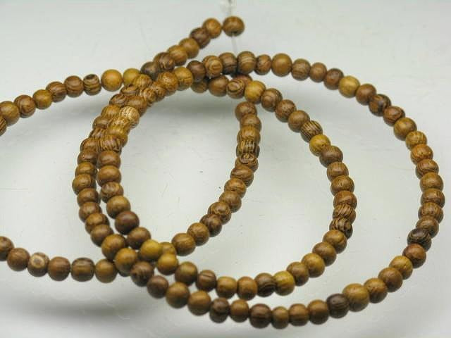TOKO-BEADS PW308-17N Wooden bead (strand) 3mm PW308-17N ウッドビーズ（連） 3mm Asian bead & African bead  Handmade,Lampeork,bead,asia,india,ethnic,parts,accessory,beads とんぼ玉,ビーズ,トンボ玉,アジア,インド,エスニック,手作り,パーツ,アクセサリー
