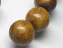 TOKO-BEADS PW308-21N Wooden bead (strand) 18mm PW308-21N ウッドビーズ（連） 18mm Asian bead & African bead  Handmade,Lampeork,bead,asia,india,ethnic,parts,accessory,beads とんぼ玉,ビーズ,トンボ玉,アジア,インド,エスニック,手作り,パーツ,アクセサリー
