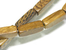 TOKO-BEADS PW308-27N Wooden bead (strand) 5mm PW308-27N ウッドビーズ（連） 5mm Asian bead & African bead  Handmade,Lampeork,bead,asia,india,ethnic,parts,accessory,beads とんぼ玉,ビーズ,トンボ玉,アジア,インド,エスニック,手作り,パーツ,アクセサリー