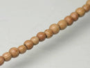 TOKO-BEADS PW309-01N Wooden bead (strand) 3mm PW309-01N ウッドビーズ（連） 3mm Asian bead & African bead  Handmade,Lampeork,bead,asia,india,ethnic,parts,accessory,beads とんぼ玉,ビーズ,トンボ玉,アジア,インド,エスニック,手作り,パーツ,アクセサリー