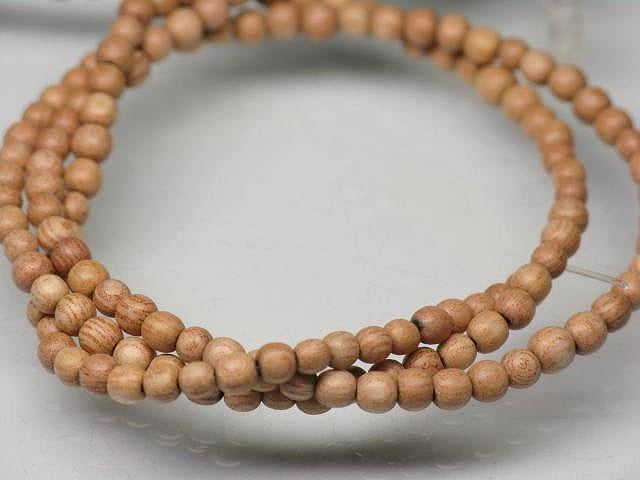 TOKO-BEADS PW309-01N Wooden bead (strand) 3mm PW309-01N ウッドビーズ（連） 3mm Asian bead & African bead  Handmade,Lampeork,bead,asia,india,ethnic,parts,accessory,beads とんぼ玉,ビーズ,トンボ玉,アジア,インド,エスニック,手作り,パーツ,アクセサリー