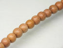 TOKO-BEADS PW309-03N Wooden bead (strand) 5mm PW309-03N ウッドビーズ（連） 5mm Asian bead & African bead  Handmade,Lampeork,bead,asia,india,ethnic,parts,accessory,beads とんぼ玉,ビーズ,トンボ玉,アジア,インド,エスニック,手作り,パーツ,アクセサリー