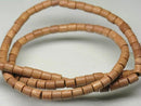 TOKO-BEADS PW309-11N Wooden bead (strand) 4mm PW309-11N ウッドビーズ（連） 4mm Asian bead & African bead  Handmade,Lampeork,bead,asia,india,ethnic,parts,accessory,beads とんぼ玉,ビーズ,トンボ玉,アジア,インド,エスニック,手作り,パーツ,アクセサリー
