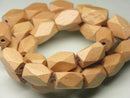 TOKO-BEADS PW309-13N Wooden bead (strand) 8mm PW309-13N ウッドビーズ（連） 8mm Asian bead & African bead  Handmade,Lampeork,bead,asia,india,ethnic,parts,accessory,beads とんぼ玉,ビーズ,トンボ玉,アジア,インド,エスニック,手作り,パーツ,アクセサリー