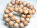 TOKO-BEADS PW309-07N Wooden bead (strand) 12mm PW309-07N ウッドビーズ（連） 12mm Asian bead & African bead  Handmade,Lampeork,bead,asia,india,ethnic,parts,accessory,beads とんぼ玉,ビーズ,トンボ玉,アジア,インド,エスニック,手作り,パーツ,アクセサリー