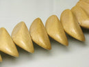 TOKO-BEADS PW310-06N Wooden bead (strand) 32mm PW310-06N ウッドビーズ（連） 32mm Asian bead & African bead  Handmade,Lampeork,bead,asia,india,ethnic,parts,accessory,beads とんぼ玉,ビーズ,トンボ玉,アジア,インド,エスニック,手作り,パーツ,アクセサリー