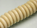 TOKO-BEADS PW310-12N Wooden bead (strand) 15~16.5mm PW310-12N ウッドビーズ（連） 15~16.5mm Asian bead & African bead  Handmade,Lampeork,bead,asia,india,ethnic,parts,accessory,beads とんぼ玉,ビーズ,トンボ玉,アジア,インド,エスニック,手作り,パーツ,アクセサリー