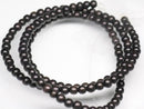 TOKO-BEADS PW311-01N Wooden bead (strand) 3mm PW311-01N ウッドビーズ（連） 3mm Asian bead & African bead  Handmade,Lampeork,bead,asia,india,ethnic,parts,accessory,beads とんぼ玉,ビーズ,トンボ玉,アジア,インド,エスニック,手作り,パーツ,アクセサリー