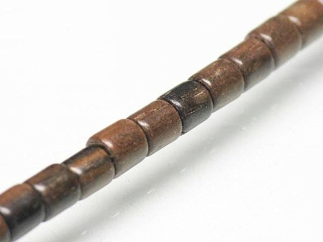 TOKO-BEADS PW311-16N Wooden bead (strand) 4mm PW311-16N ウッドビーズ（連） 4mm Asian bead & African bead  Handmade,Lampeork,bead,asia,india,ethnic,parts,accessory,beads とんぼ玉,ビーズ,トンボ玉,アジア,インド,エスニック,手作り,パーツ,アクセサリー