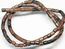 TOKO-BEADS PW311-16N Wooden bead (strand) 4mm PW311-16N ウッドビーズ（連） 4mm Asian bead & African bead  Handmade,Lampeork,bead,asia,india,ethnic,parts,accessory,beads とんぼ玉,ビーズ,トンボ玉,アジア,インド,エスニック,手作り,パーツ,アクセサリー