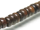 TOKO-BEADS PW311-23N Wooden bead (strand) 7.5mm PW311-23N ウッドビーズ（連） 7.5mm Asian bead & African bead  Handmade,Lampeork,bead,asia,india,ethnic,parts,accessory,beads とんぼ玉,ビーズ,トンボ玉,アジア,インド,エスニック,手作り,パーツ,アクセサリー