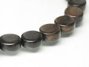 TOKO-BEADS PW311-38N Wooden bead (strand) 10mm PW311-38N ウッドビーズ（連） 10mm Asian bead & African bead  Handmade,Lampeork,bead,asia,india,ethnic,parts,accessory,beads とんぼ玉,ビーズ,トンボ玉,アジア,インド,エスニック,手作り,パーツ,アクセサリー