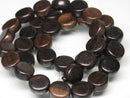 TOKO-BEADS PW311-38N Wooden bead (strand) 10mm PW311-38N ウッドビーズ（連） 10mm Asian bead & African bead  Handmade,Lampeork,bead,asia,india,ethnic,parts,accessory,beads とんぼ玉,ビーズ,トンボ玉,アジア,インド,エスニック,手作り,パーツ,アクセサリー