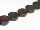 TOKO-BEADS PW311-41N Wooden bead (strand) 19.5mm PW311-41N ウッドビーズ（連） 19.5mm Asian bead & African bead  Handmade,Lampeork,bead,asia,india,ethnic,parts,accessory,beads とんぼ玉,ビーズ,トンボ玉,アジア,インド,エスニック,手作り,パーツ,アクセサリー