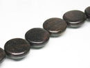 TOKO-BEADS PW311-42N Wooden bead (strand) 20mm PW311-42N ウッドビーズ（連） 20mm Asian bead & African bead  Handmade,Lampeork,bead,asia,india,ethnic,parts,accessory,beads とんぼ玉,ビーズ,トンボ玉,アジア,インド,エスニック,手作り,パーツ,アクセサリー
