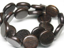 TOKO-BEADS PW311-42N Wooden bead (strand) 20mm PW311-42N ウッドビーズ（連） 20mm Asian bead & African bead  Handmade,Lampeork,bead,asia,india,ethnic,parts,accessory,beads とんぼ玉,ビーズ,トンボ玉,アジア,インド,エスニック,手作り,パーツ,アクセサリー