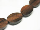 TOKO-BEADS PW311-47N Wooden bead (strand) 25mm PW311-47N ウッドビーズ（連） 25mm Asian bead & African bead  Handmade,Lampeork,bead,asia,india,ethnic,parts,accessory,beads とんぼ玉,ビーズ,トンボ玉,アジア,インド,エスニック,手作り,パーツ,アクセサリー
