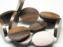 TOKO-BEADS PW311-47N Wooden bead (strand) 25mm PW311-47N ウッドビーズ（連） 25mm Asian bead & African bead  Handmade,Lampeork,bead,asia,india,ethnic,parts,accessory,beads とんぼ玉,ビーズ,トンボ玉,アジア,インド,エスニック,手作り,パーツ,アクセサリー