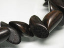 TOKO-BEADS PW311-50N Wooden bead (strand) 20mm PW311-50N ウッドビーズ（連） 20mm Asian bead & African bead  Handmade,Lampeork,bead,asia,india,ethnic,parts,accessory,beads とんぼ玉,ビーズ,トンボ玉,アジア,インド,エスニック,手作り,パーツ,アクセサリー