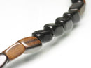 TOKO-BEADS PW311-51N Wooden bead (strand) 7mm PW311-51N ウッドビーズ（連） 7mm Asian bead & African bead  Handmade,Lampeork,bead,asia,india,ethnic,parts,accessory,beads とんぼ玉,ビーズ,トンボ玉,アジア,インド,エスニック,手作り,パーツ,アクセサリー