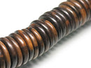 TOKO-BEADS PW311-81N Wooden bead (strand) 20mm PW311-81N ウッドビーズ（連） 20mm Asian bead & African bead  Handmade,Lampeork,bead,asia,india,ethnic,parts,accessory,beads とんぼ玉,ビーズ,トンボ玉,アジア,インド,エスニック,手作り,パーツ,アクセサリー